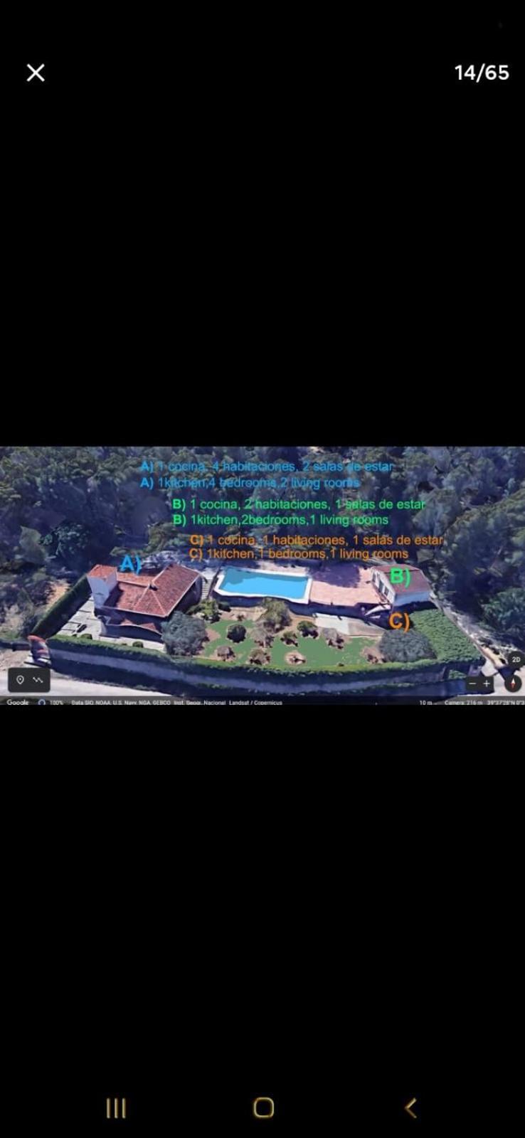 Bedroom With Private Bathroom And Two-Bedroom Family Suite In Quiet Forest Country House 80M2 Large Swimming Pool Music Town Lliria The Garden And Swimmingpool And Garden Are Shared Exterior photo
